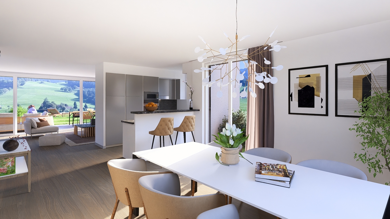 À vendre : Maison 3 chambres Le Mouret - Ref : 3436 | Naef Immobilier