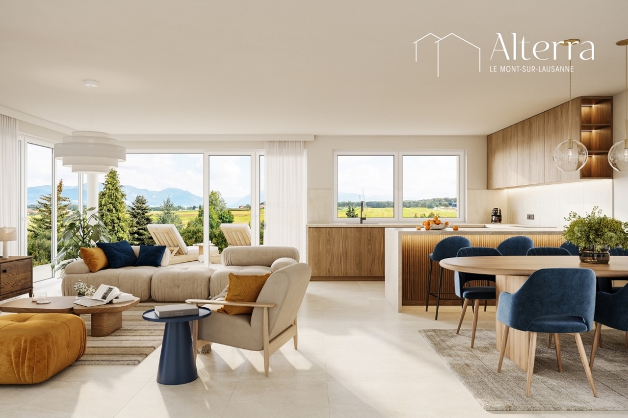 À vendre : Maison 5 chambres Mont-sur-Lausanne - Ref : 3490 | Naef Immobilier