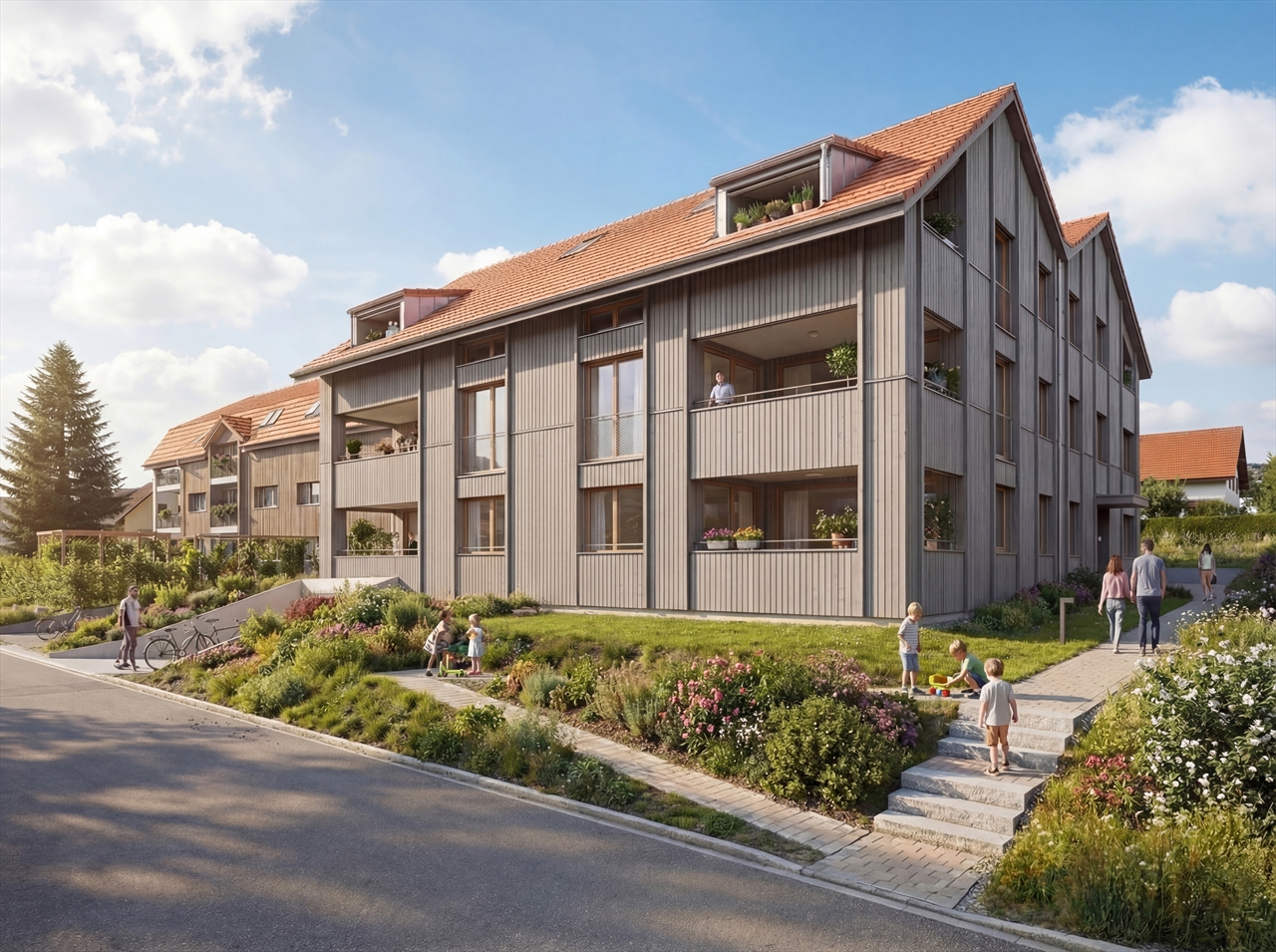 À vendre : Appartement 3 chambres Neyruz (FR) - Ref : 3545 | Naef Immobilier
