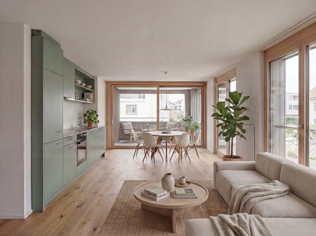 À vendre : Appartement 3 chambres Neyruz (FR) - Ref : 3545 | Naef Immobilier
