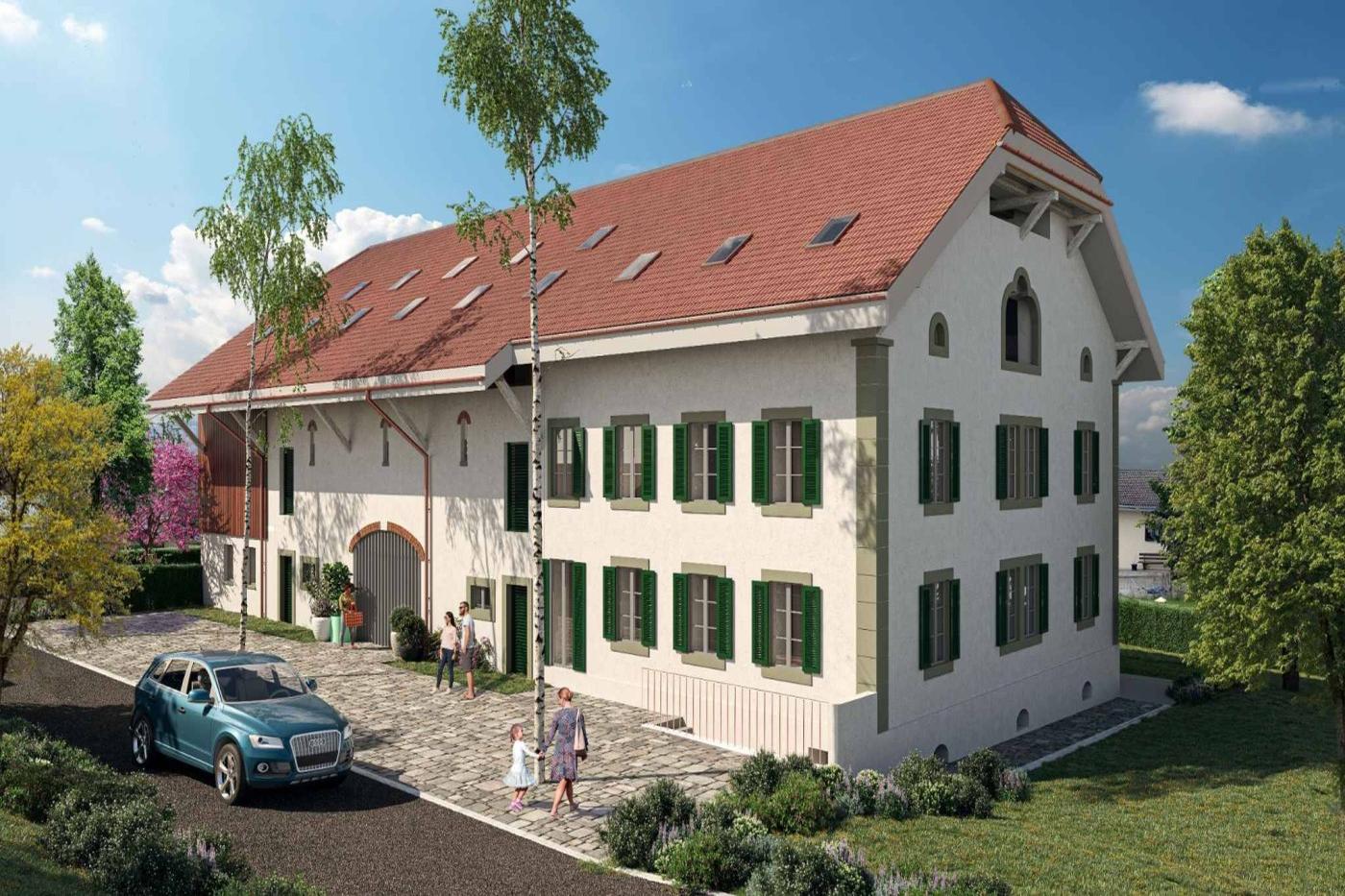 À vendre : Appartement 3 chambres St-Aubin FR - Ref : 37479 | Naef Immobilier