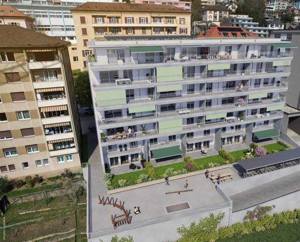 À vendre : Appartement 3 chambres Neuchâtel - Ref : 0314 | Naef Immobilier