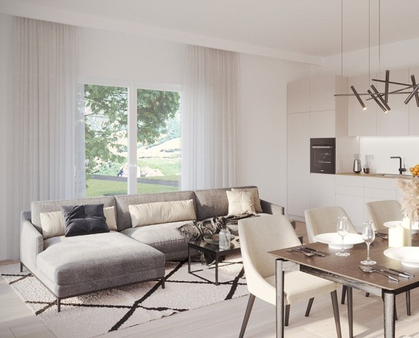 À vendre : Appartement 3 chambres Orny - Ref : 1286 | Naef Immobilier