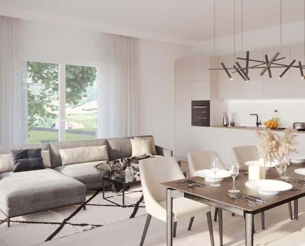 À vendre : Appartement 3 chambres Orny - Ref : 1287 | Naef Immobilier