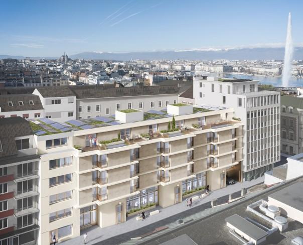 À vendre : Appartement 3 chambres Genève - Eaux-vives - Ref : 1582 | Naef Immobilier