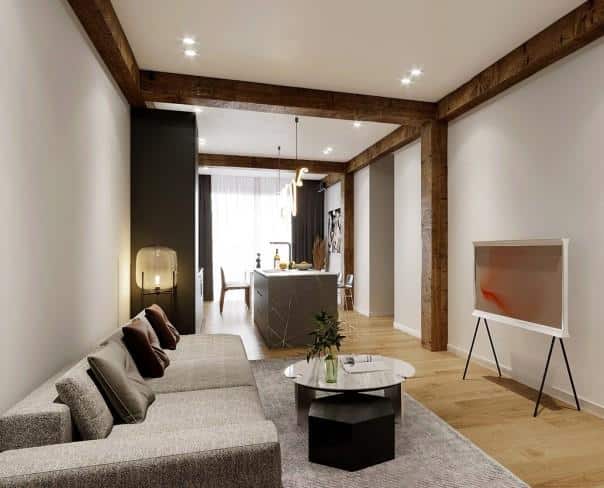 À vendre : Appartement 2 chambres Vallamand - Ref : 1657 | Naef Immobilier