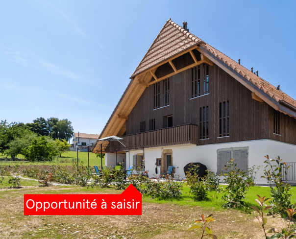 À vendre : Appartement 3 chambres Vallamand - Ref : 1658 | Naef Immobilier