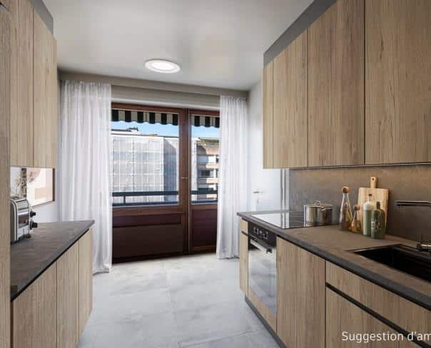 À vendre : Appartement 3 chambres Genève - Ref : 2075 | Naef Immobilier
