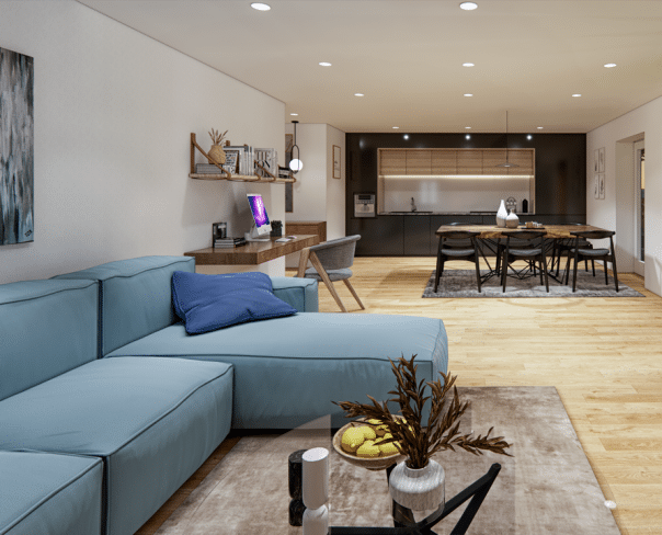 À vendre : Appartement 2 chambres Boudry - Ref : 2603 | Naef Immobilier
