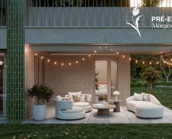 À vendre : Appartement 2 chambres Morges - Ref : 2623 | Naef Immobilier