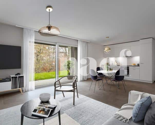 À vendre : Appartement 2 chambres Saint-Aubin - Ref : 2797 | Naef Immobilier