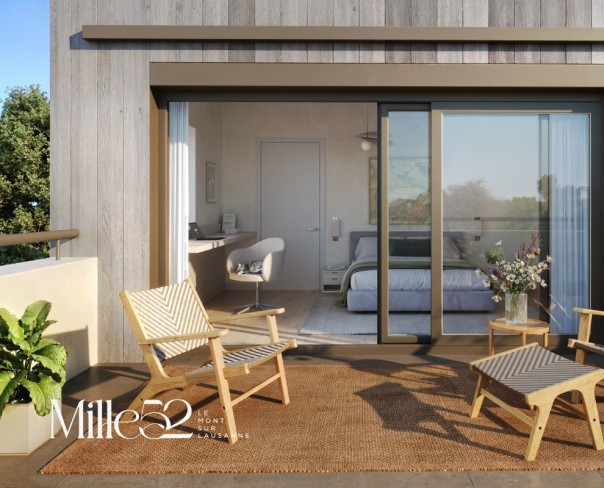 À vendre : Appartement 4 chambres Le Mont-sur-Lausanne - Ref : 3061 | Naef Immobilier