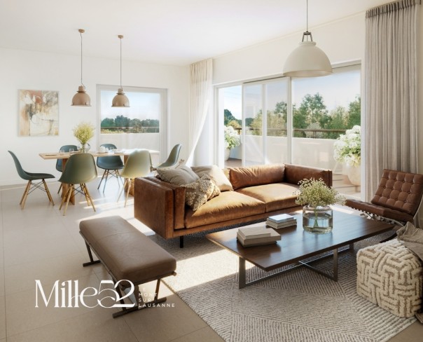 À vendre : Appartement 2 chambres Le Mont-sur-Lausanne - Ref : 3066 | Naef Immobilier