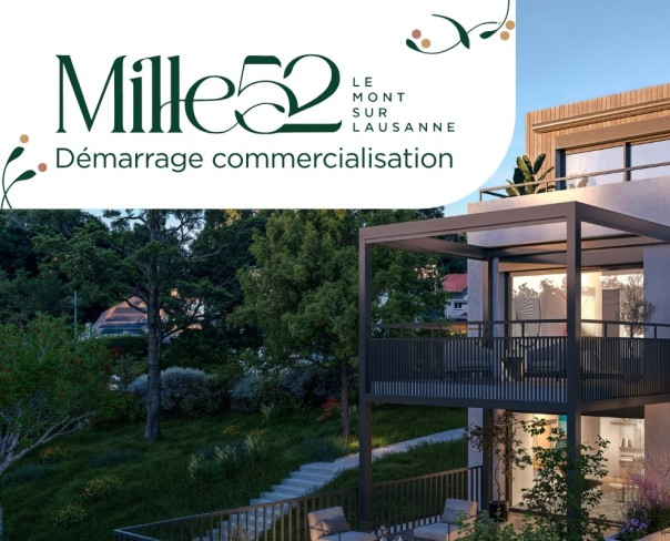 À vendre : Appartement 3 chambres Le Mont-sur-Lausanne - Ref : 3067 | Naef Immobilier