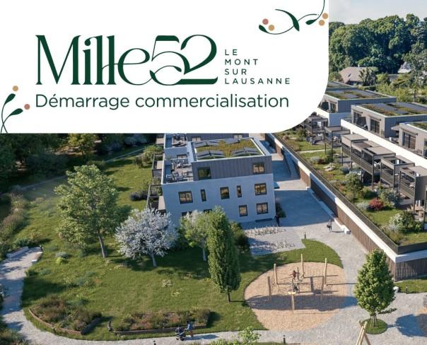 À vendre : Appartement 2 chambres Le Mont-sur-Lausanne - Ref : 3100 | Naef Immobilier