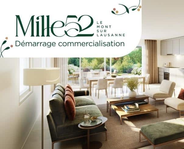 À vendre : Appartement Le Mont-sur-Lausanne - Ref : 3101 | Naef Immobilier