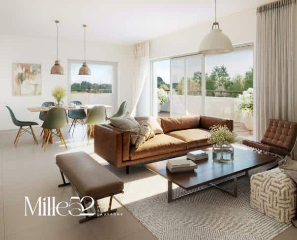 À vendre : Appartement 3 chambres Le Mont-sur-Lausanne - Ref : 3102 | Naef Immobilier