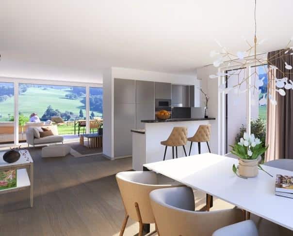À vendre : Maison 3 chambres Le Mouret - Ref : 3176 | Naef Immobilier