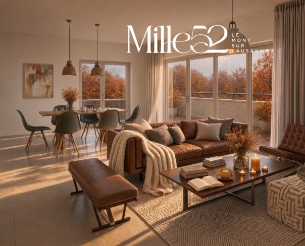 À vendre : Appartement 2 chambres Le Mont-sur-Lausanne - Ref : 3193 | Naef Immobilier