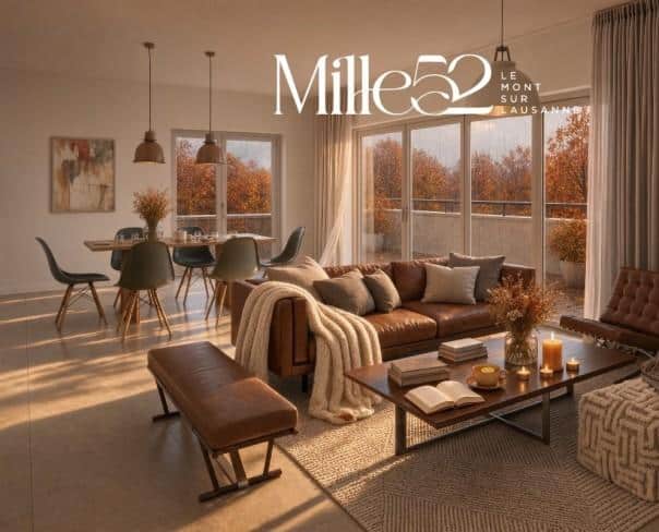 À vendre : Appartement 2 chambres Le Mont-sur-Lausanne - Ref : 3314 | Naef Immobilier