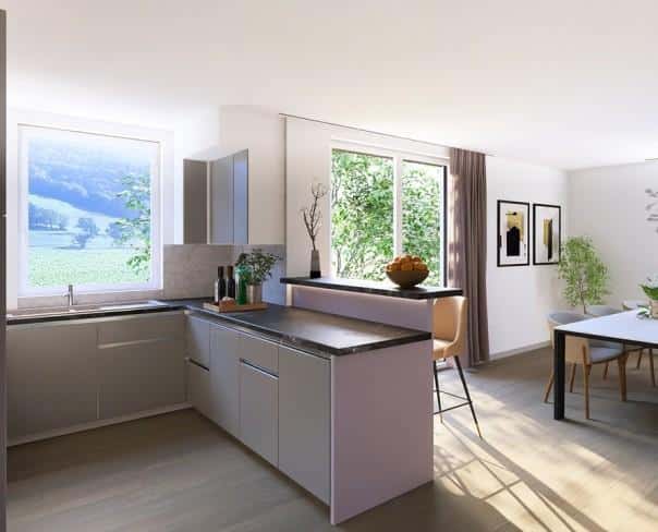 À vendre : Maison 3 chambres Le Mouret - Ref : 3437 | Naef Immobilier