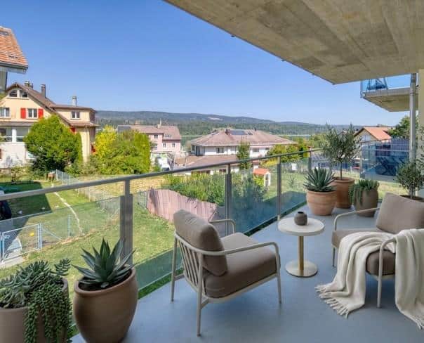 À vendre : Appartement 2 chambres Les Bioux - Ref : 3480 | Naef Immobilier