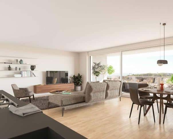 À vendre : Appartement 2 chambres Neuchâtel - Ref : 35794 | Naef Immobilier