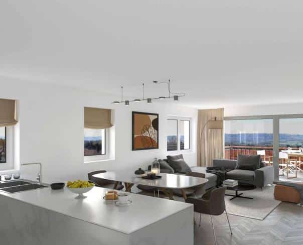 À vendre : Appartement 2 chambres St-Aubin FR - Ref : 37486 | Naef Immobilier