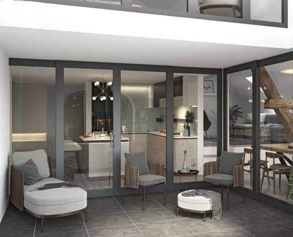 À vendre : Appartement 2 chambres St-Aubin FR - Ref : 37486 | Naef Immobilier