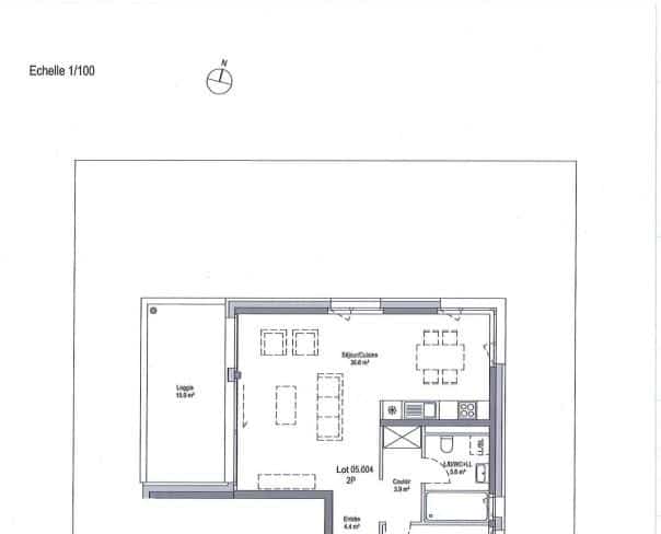 À vendre : Appartement 1 chambres Crissier - Ref : 39591 | Naef Immobilier